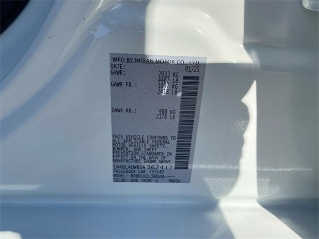 2025 Nissan Altima SV