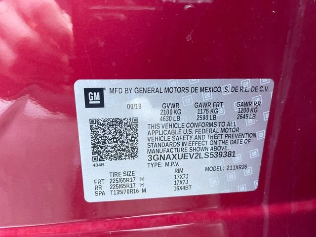 2020 Chevrolet Equinox LT