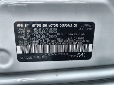 2020 Mitsubishi Outlander ES 2.4 S-AWC