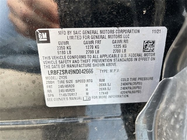 2022 Buick Envision Avenir