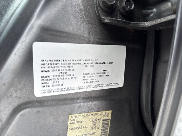 2017 Nissan Murano SV