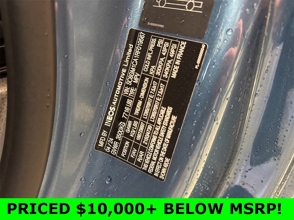 2024 INEOS Grenadier Trialmaster Edition