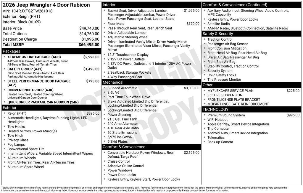 2026 Jeep Wrangler Rubicon