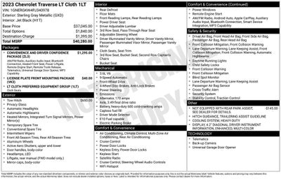 2023 Chevrolet Traverse LT 1LT