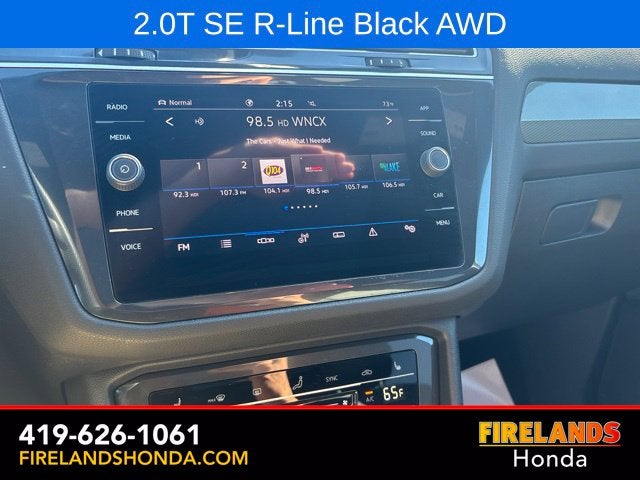 2022 Volkswagen Tiguan 2.0T SE R-Line Black