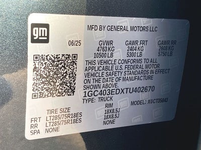 2026 Chevrolet Silverado EV Trail Boss