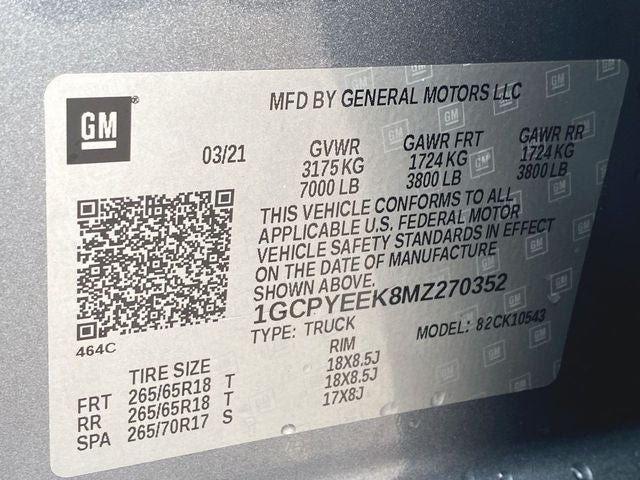 2021 Chevrolet Silverado 1500 RST