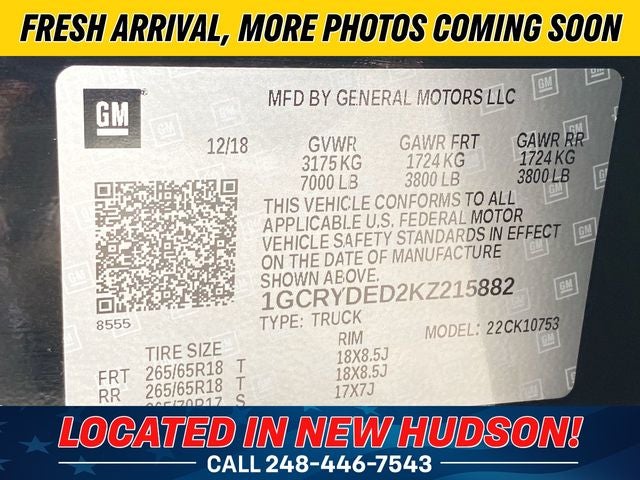 2019 Chevrolet Silverado 1500 LT