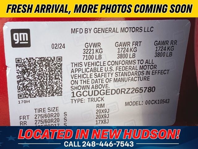 2024 Chevrolet Silverado 1500 LTZ