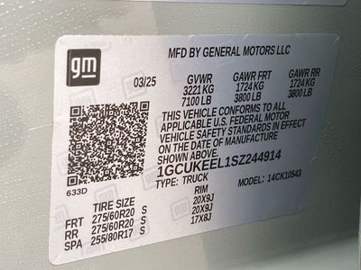 2025 Chevrolet Silverado 1500 RST