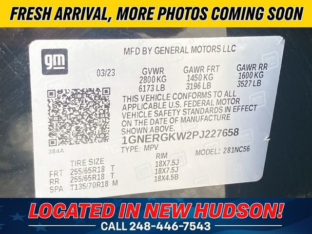 2023 Chevrolet Traverse LT 1LT