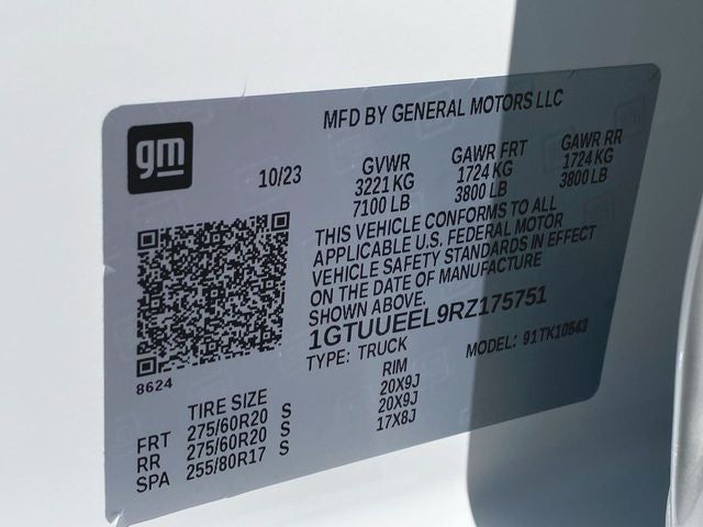 2024 GMC Sierra 1500 AT4