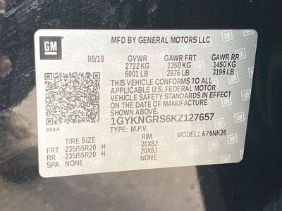 2019 Cadillac XT5 Platinum