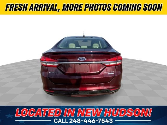 2017 Ford Fusion Platinum