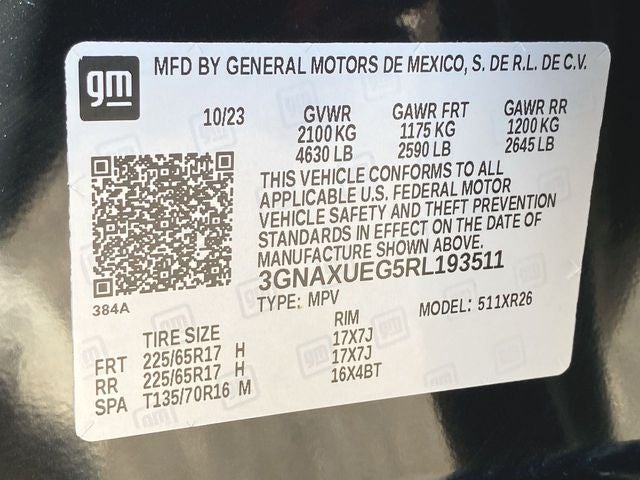 2024 Chevrolet Equinox LT