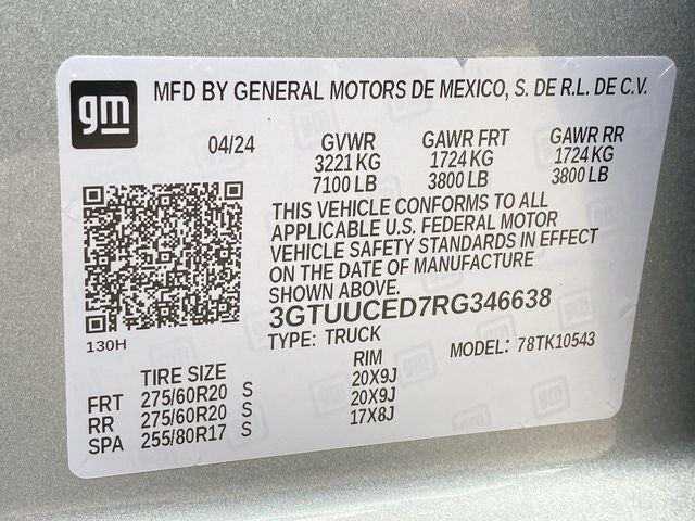 2024 GMC Sierra 1500 Elevation