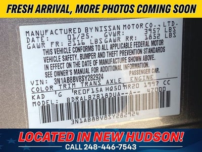 2025 Nissan Sentra S