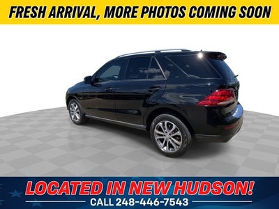 2017 Mercedes-Benz GLE GLE 550e 4MATIC®