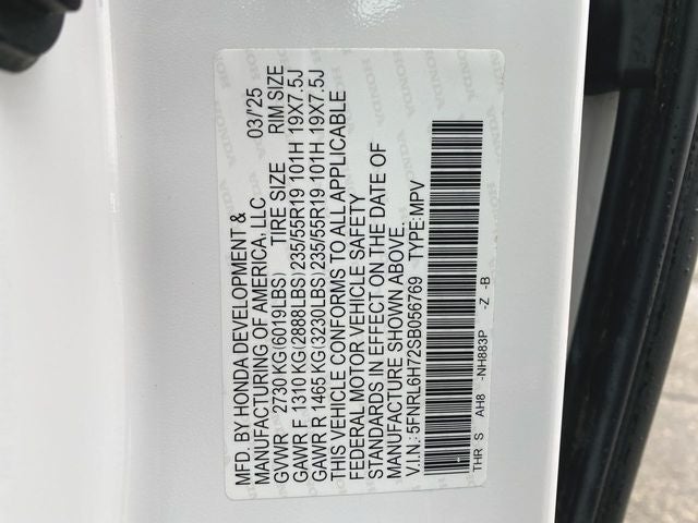 2025 Honda Odyssey Sport-L