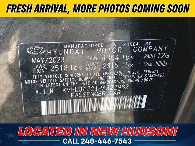 2023 Hyundai Sonata Limited