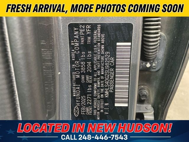 2025 Hyundai Elantra SEL Convenience