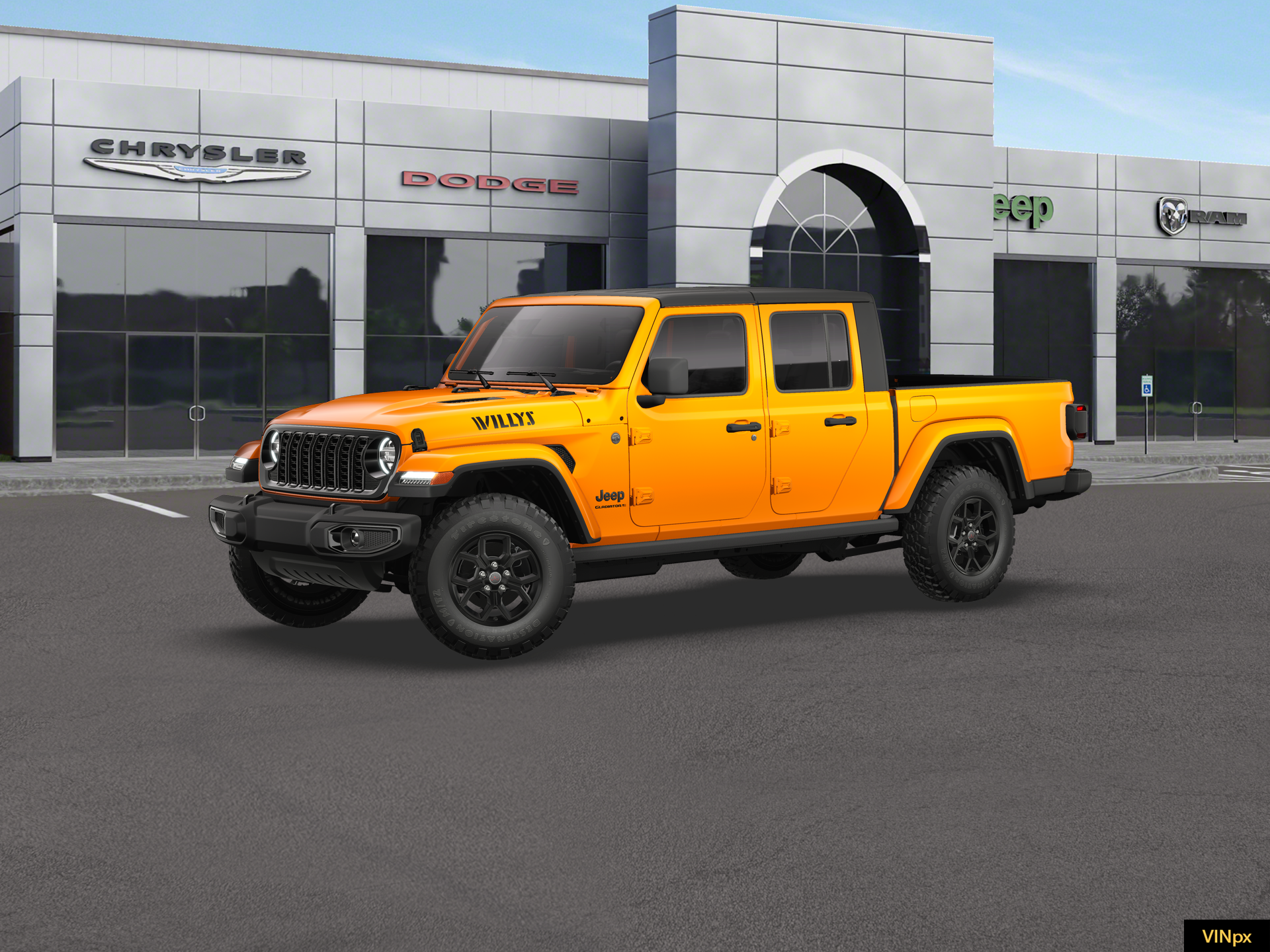 2026 Jeep Gladiator GLADIATOR WILLYS 4X4