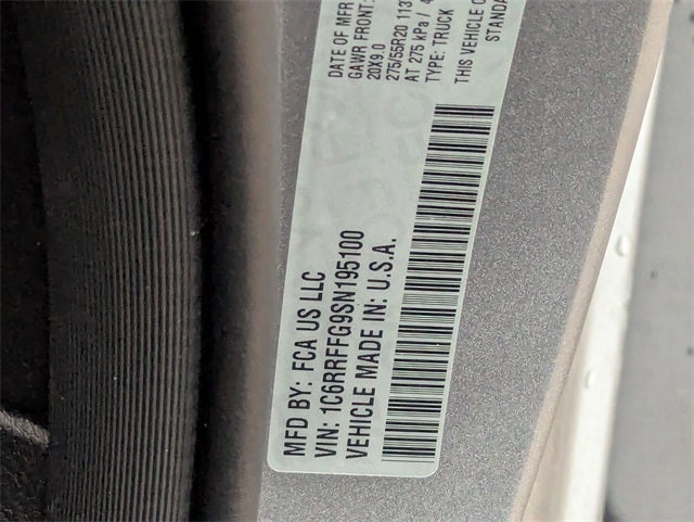 2025 RAM 1500 RAM 1500 BIG HORN CREW CAB 4X4 5'7' BOX