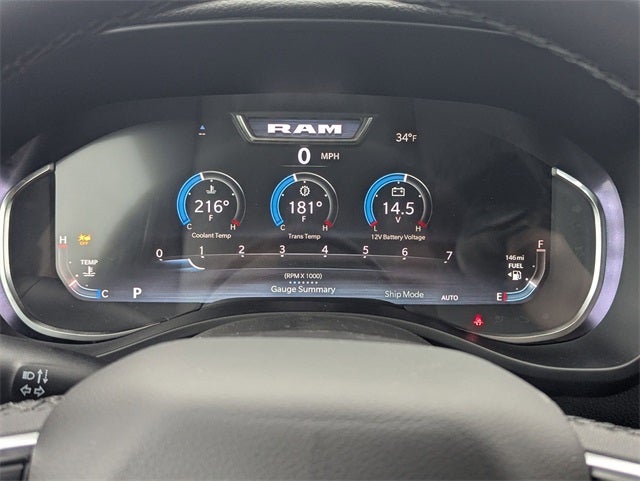 2025 RAM 1500 RAM 1500 BIG HORN CREW CAB 4X4 5'7' BOX