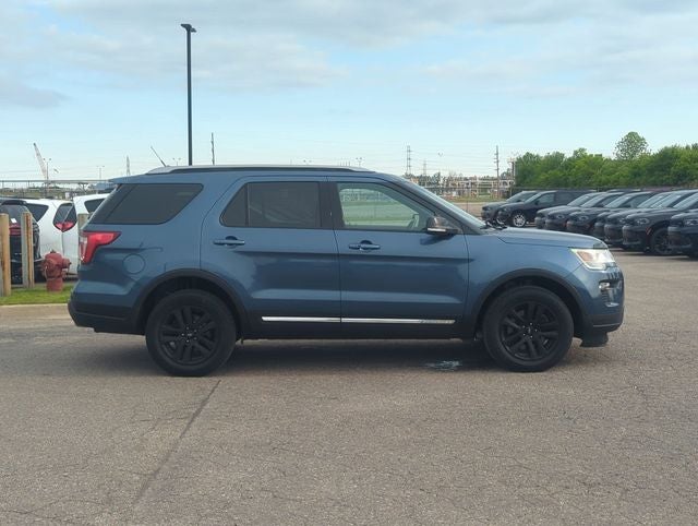 Used 2018 Ford Explorer XLT with VIN 1FM5K8D86JGC83765 for sale in Woodhaven, MI