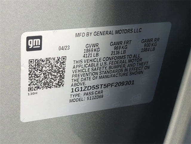 2023 Chevrolet Malibu FWD 1LT