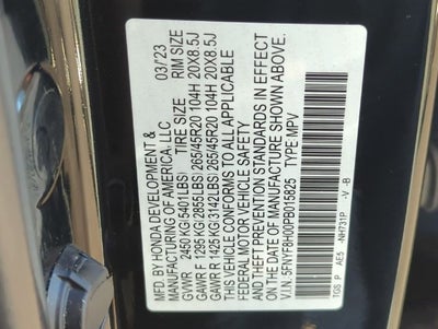 2023 Honda Passport AWD Elite