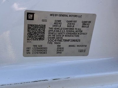 2021 Chevrolet Silverado 2500 HD LT