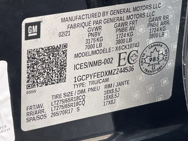 2021 Chevrolet Silverado 1500 LT Trail Boss