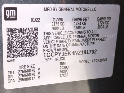 2022 Chevrolet Silverado 1500 LTD LT (2FL)