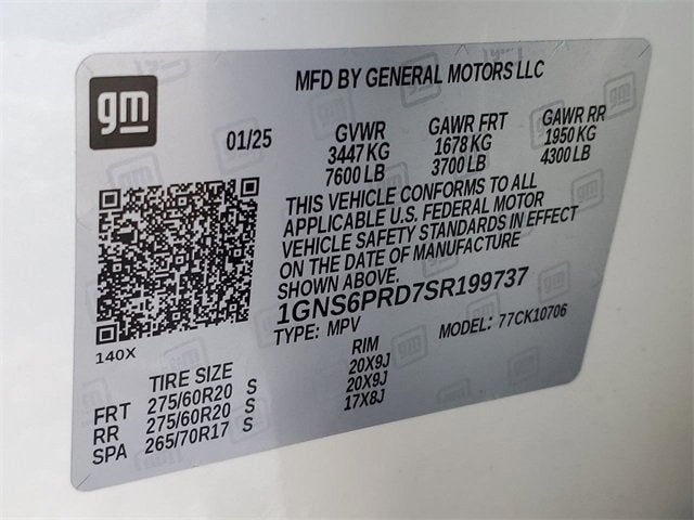 2025 Chevrolet Tahoe Z71