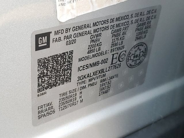 2020 GMC Terrain Denali