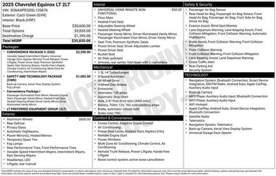 2025 Chevrolet Equinox LT