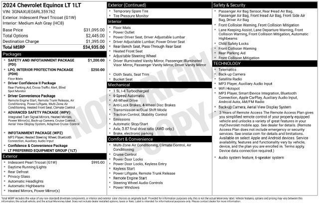 2024 Chevrolet Equinox LT