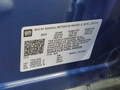 2022 Chevrolet Equinox LT