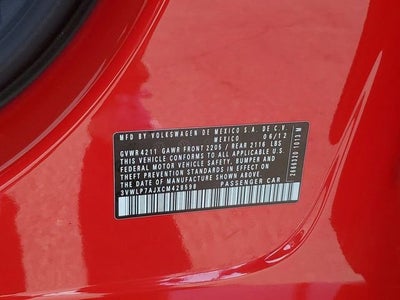 2012 Volkswagen Jetta 2.5L SEL