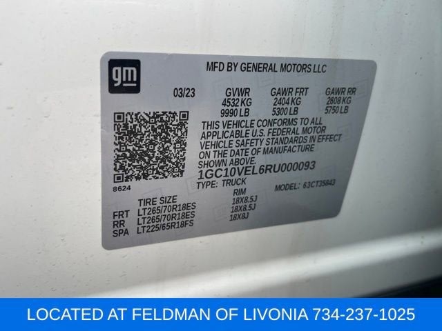 2024 Chevrolet Silverado EV Work Truck