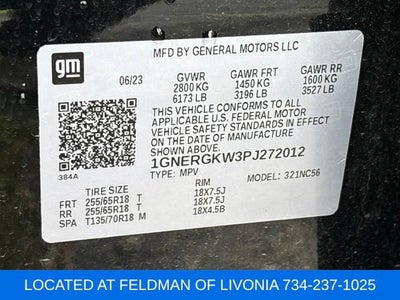 2023 Chevrolet Traverse LT Cloth