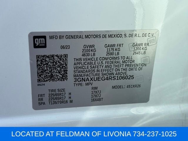 2024 Chevrolet Equinox LT