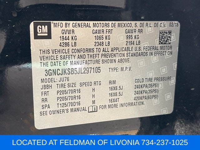 2018 Chevrolet Trax LS