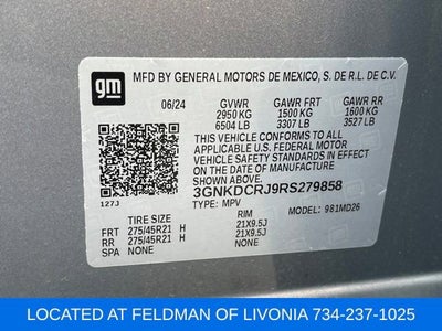 2024 Chevrolet Blazer EV RS