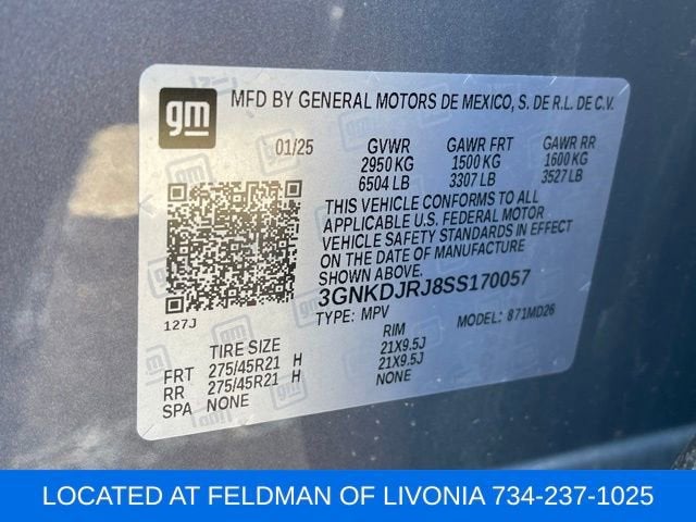 2025 Chevrolet Blazer EV RS