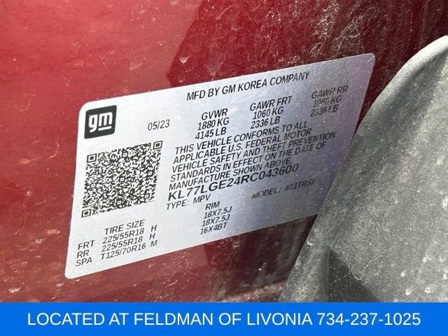 2024 Chevrolet Trax 1RS