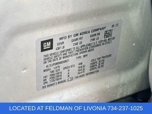 2022 Chevrolet Trax LT