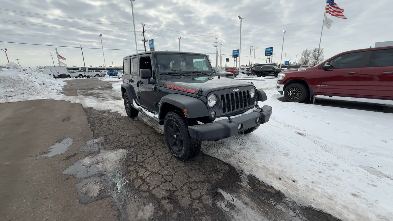 2018 Jeep Wrangler JK Unlimited Sport S