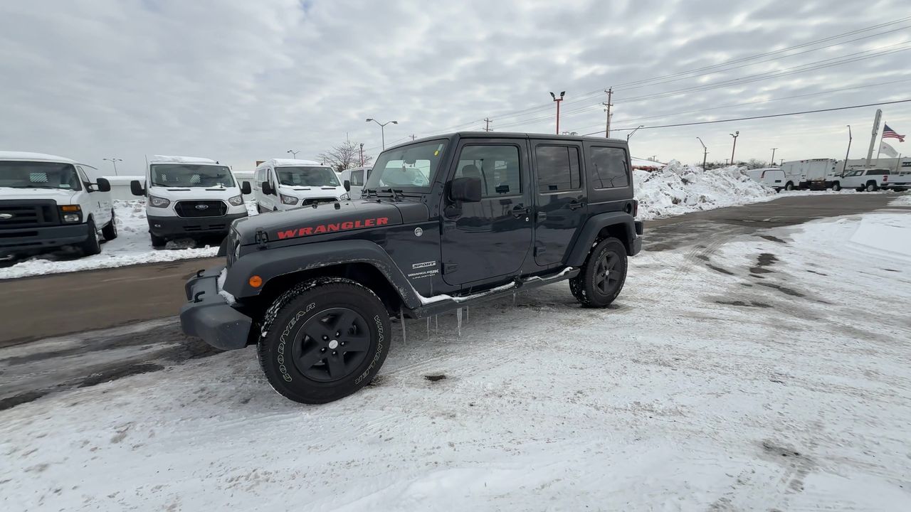 2018 Jeep Wrangler JK Unlimited Sport S